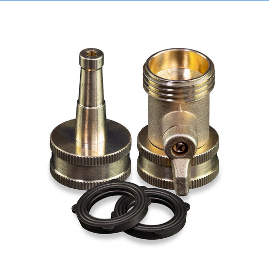 Brass Jet Nozzle & On/Off Valve