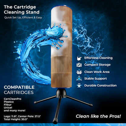 The Cartridge Cleaning Stand & Pentair CCP420 Set